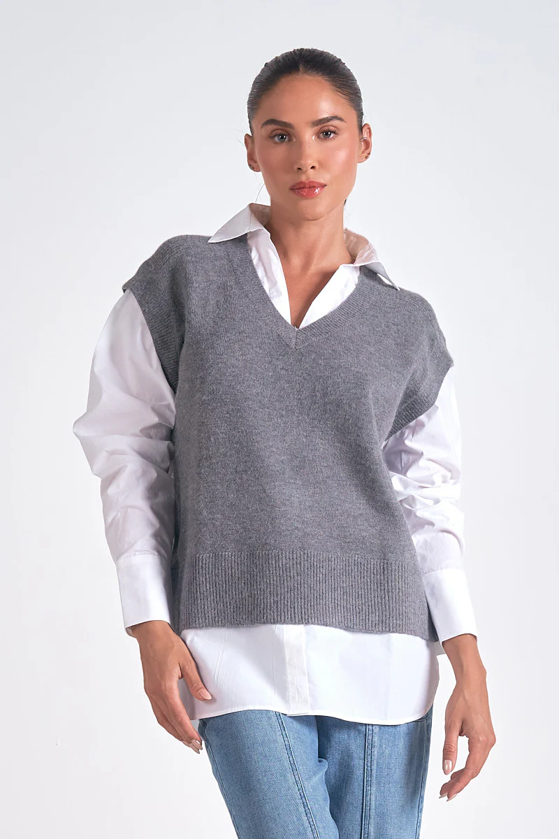 Essex Sweater Vest Top - Image 5