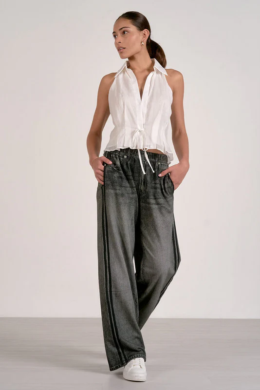 Jojo Track Sweatpant Jean - Image 10