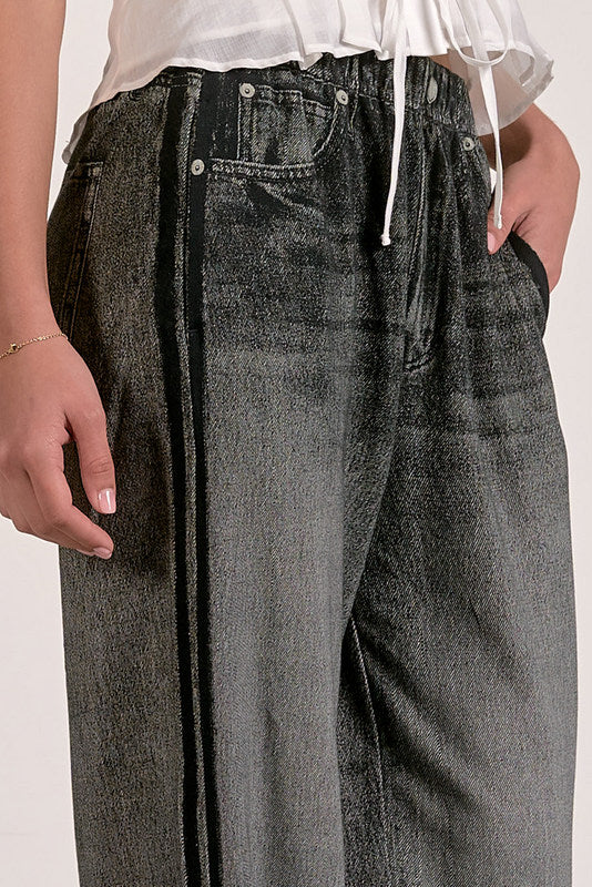 Jojo Track Sweatpant Jean - Image 7